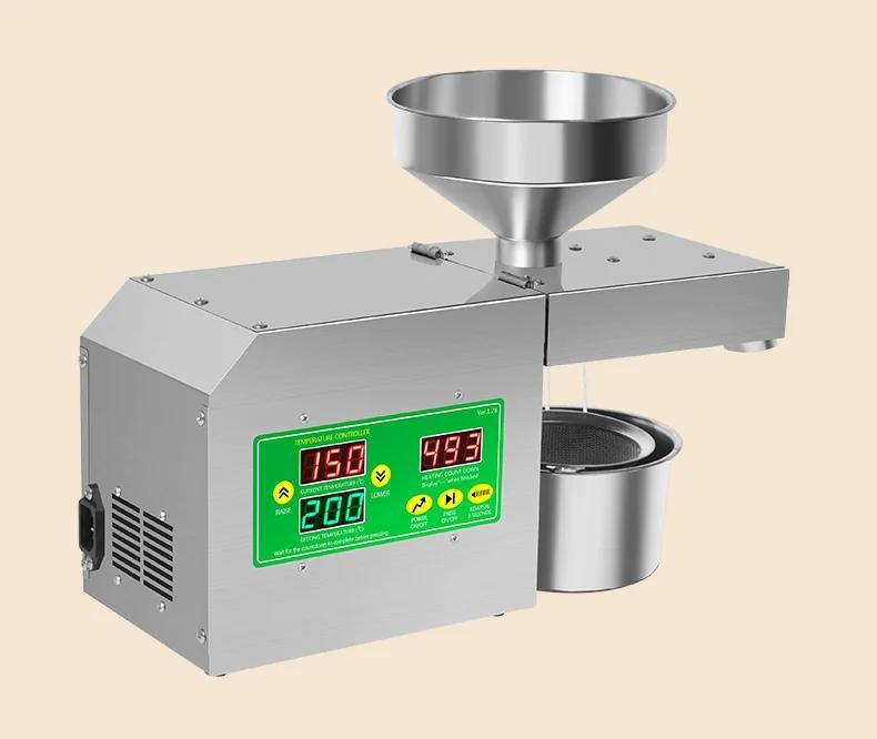 Elektrische Ölpresse - R3S - 800W Haushalts Ölpressmaschine - Intelligente Temperaturregelung - 220V EU Stecker