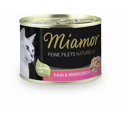 Miamor Feine Filets Naturelle Thunf&Krebs | 12x156g