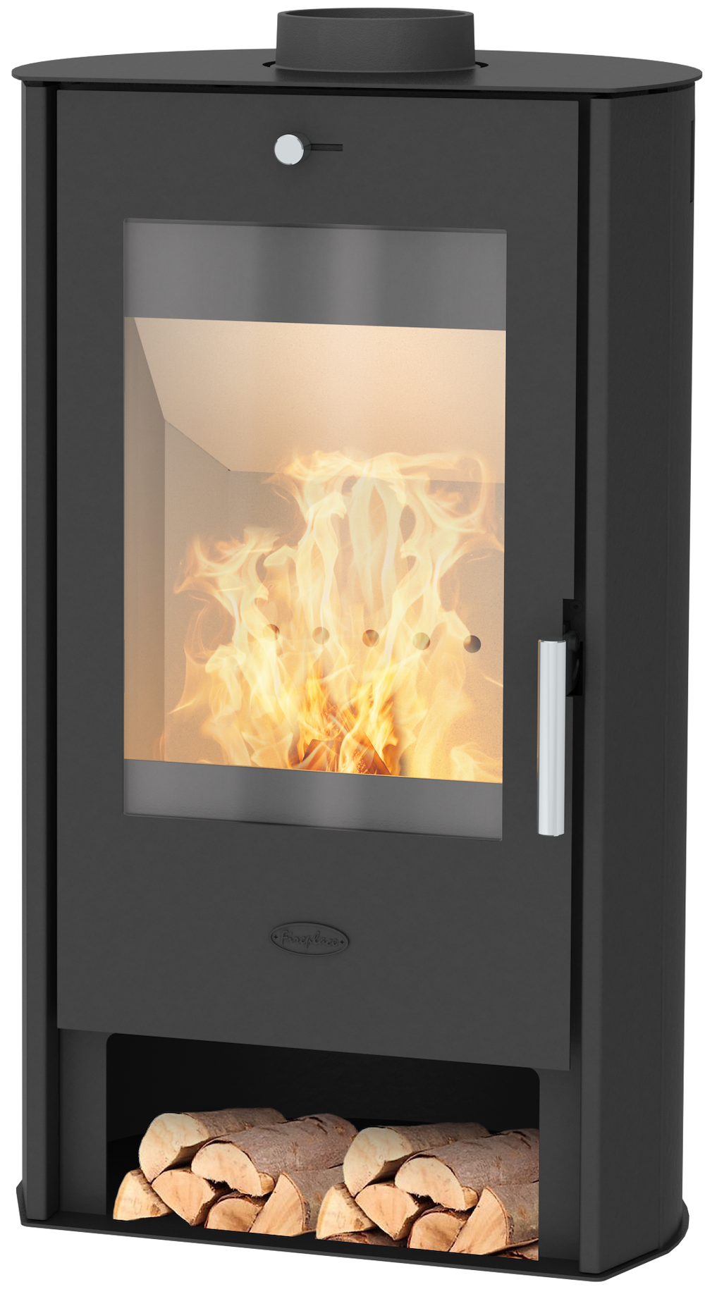 FIREPLACE KORDA Stahl, 6 kW H100 x B510 x T385 16989652