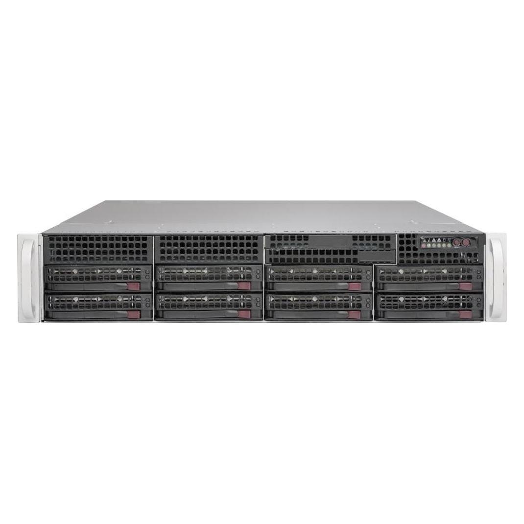 Supermicro SC825 TQC-R802LPB - Rack-Montage - 2U (CSE-825TQC-R802LPB)