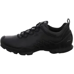 Ecco, Damen, Wanderschuhe, Damen Schnürschuhe Sportlich Gummisohle schwarz (40), Schwarz