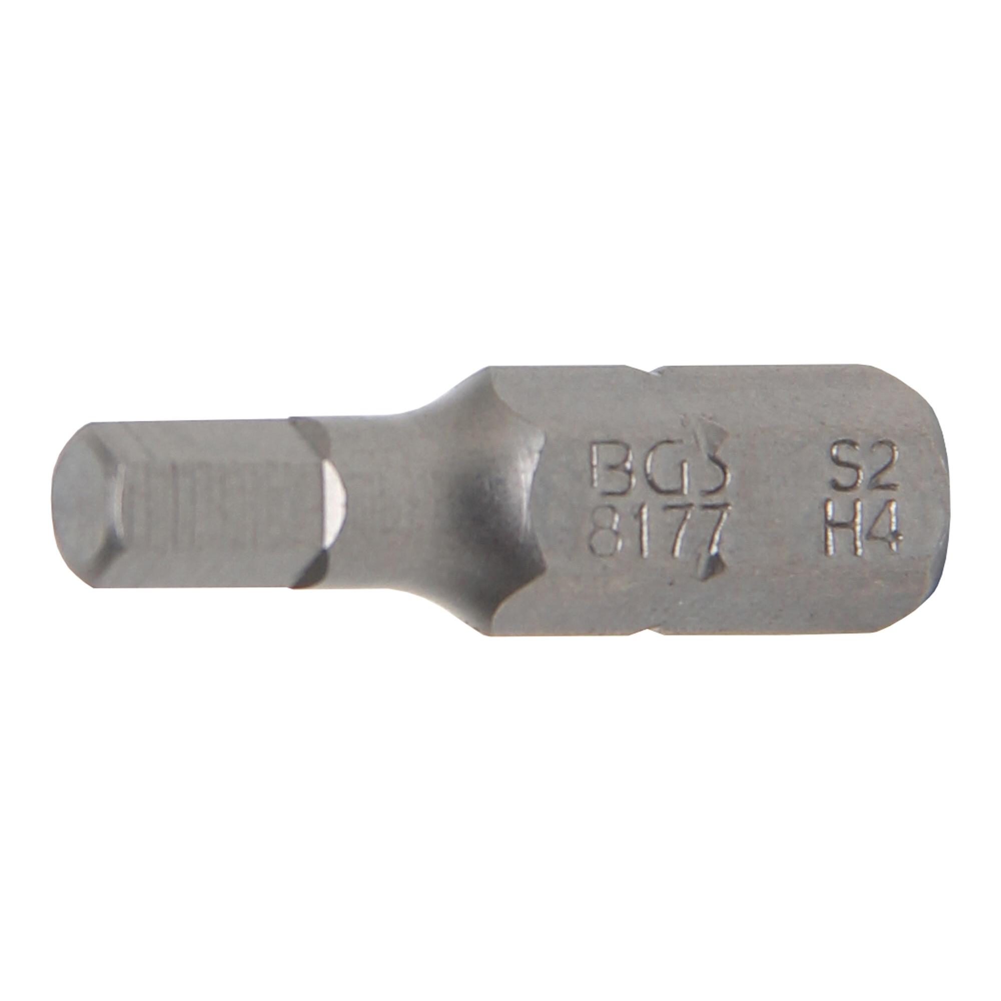 BGS Bit 8177, Antrieb Außensechskant 6,3 mm (1/4"), Innensechskant 4 mm ; BGS technic)