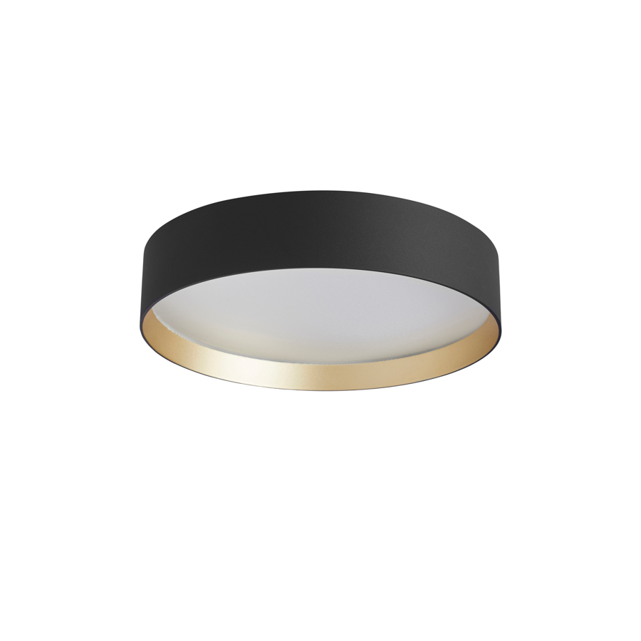 LOOM Design LED Deckenleuchte LUCIA Schwarz/Gold 35cm 805-003 5712802224045