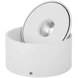 V-Tac, Deckenleuchte, Oprawa Natynkowa Downlight 20W Uchylna CRI90 CCT Biała VT-2825 3000K-4000K-6400K 1408lm (1408 lm)