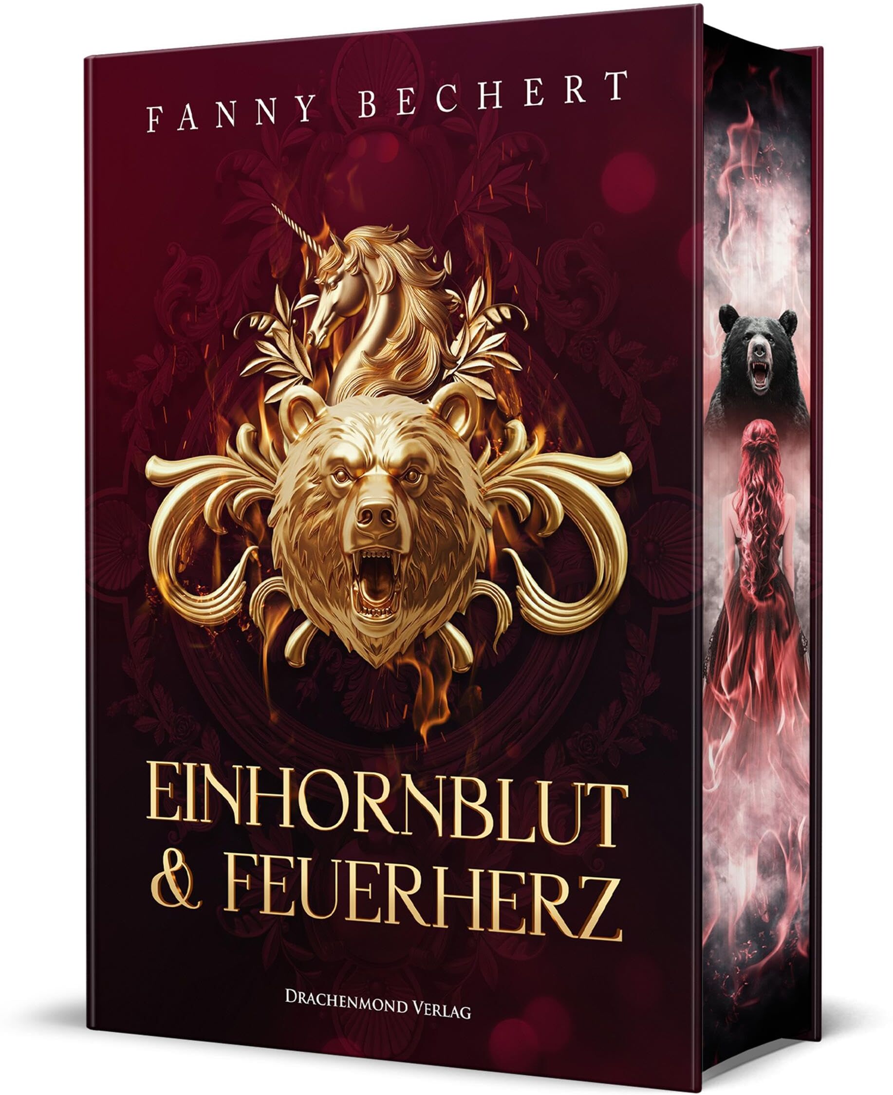 Fanny Bechert - Einhornblut und Feuerherz: Eine magische Reise zwischen Licht und Dunkelheit, Liebe und Verrat Schmuckausgabe - Preis vom 16.10.2026 11:41:07 h