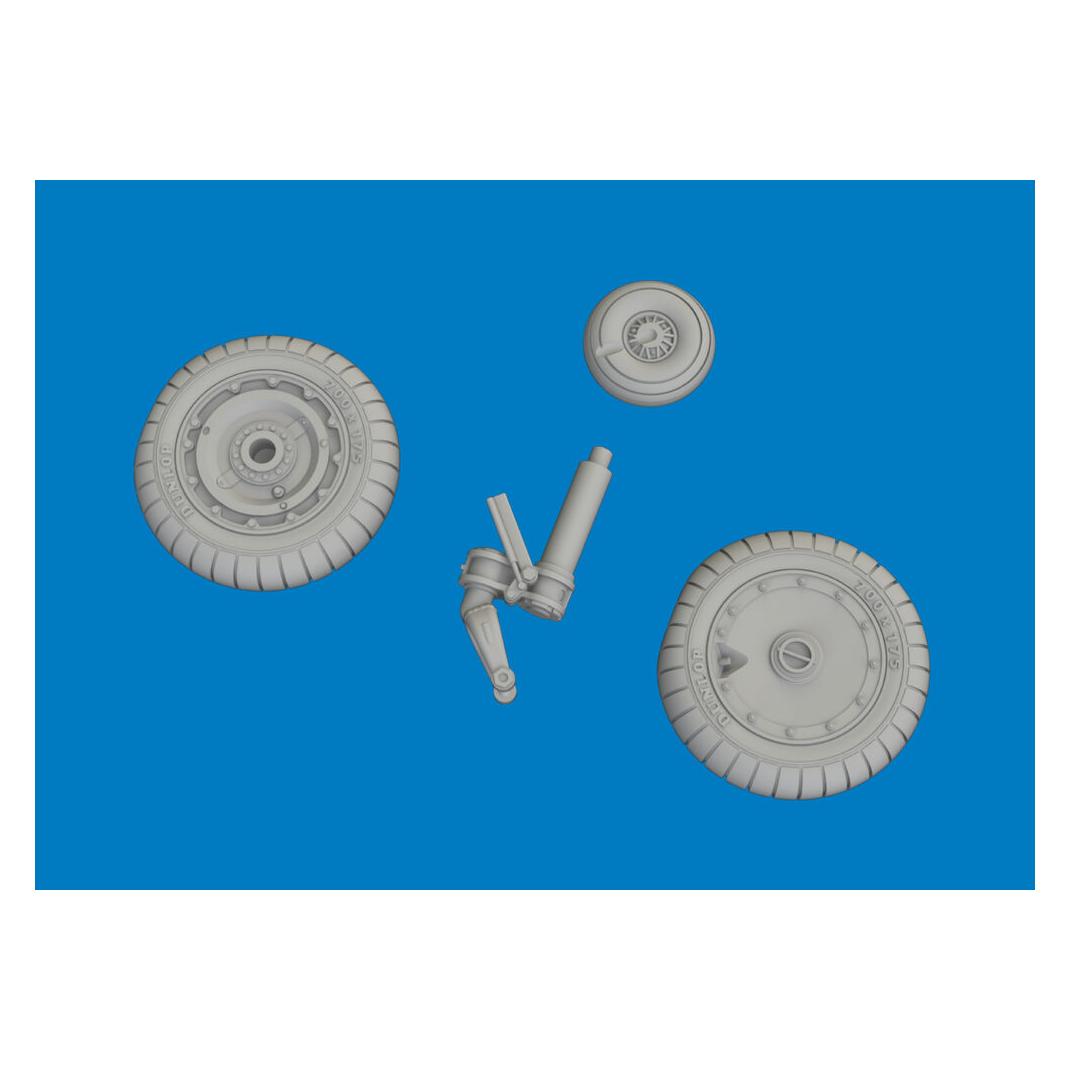 Eduard Fw 190D-9 wheels for Miniart (6481201)