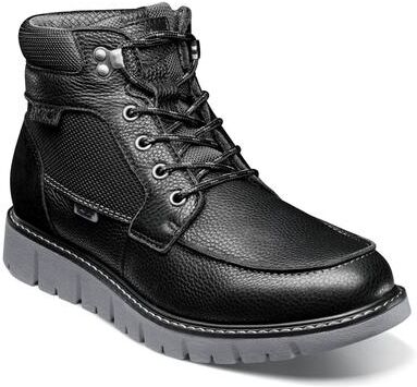 Nunn Bush Karnak Moc Toe Lace Up Boot - Mens 11 Black Boot W