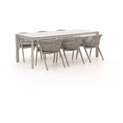 Manifesto Valsecca/Sestino 220 cm Gartenmöbel-Set 7-teilig