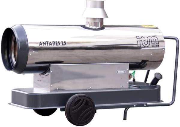 ITM ANTARES 25 INOX - Generatore di aria calda a gasolio indiretto - 25 kw
