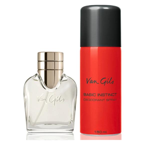 Van Gils Basic instinct EDT 40 ml Deodorant Spray 150 ml (12300330024)