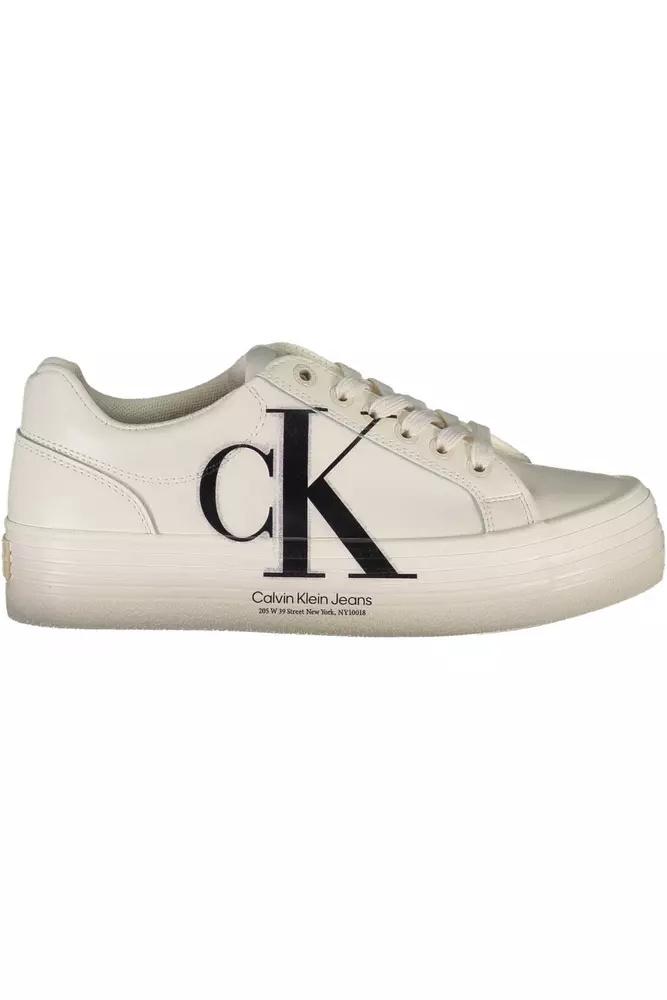 Ck Plattform Sneaker Freizeit Komfort