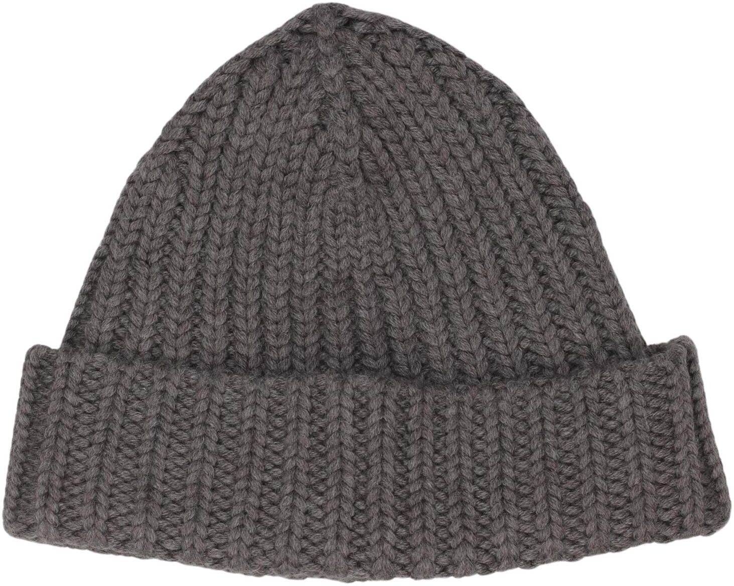 Repeat Damen Hut oder Mütze, Grau, Gr. Onesize, Merino - Second Hand