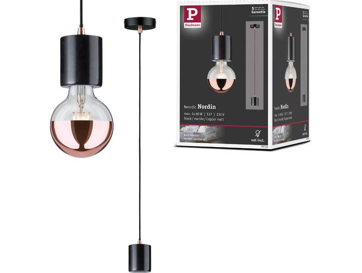 Paulmann Neordic Lampe à suspendre Nordin
