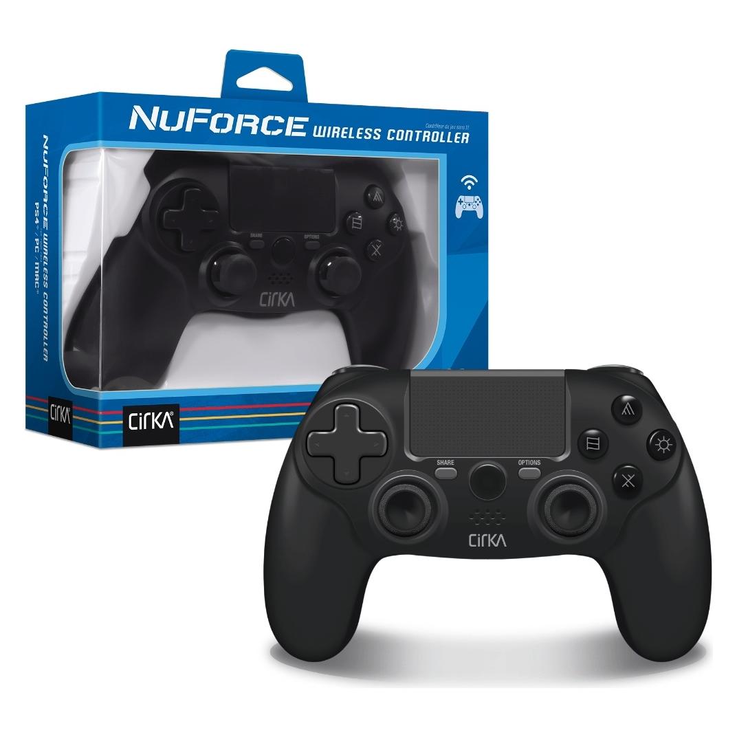 SOP Hyperkin Controller Cirka NuForce Wireless schwarz (Mac, PC, PS4) (M07526-BK)