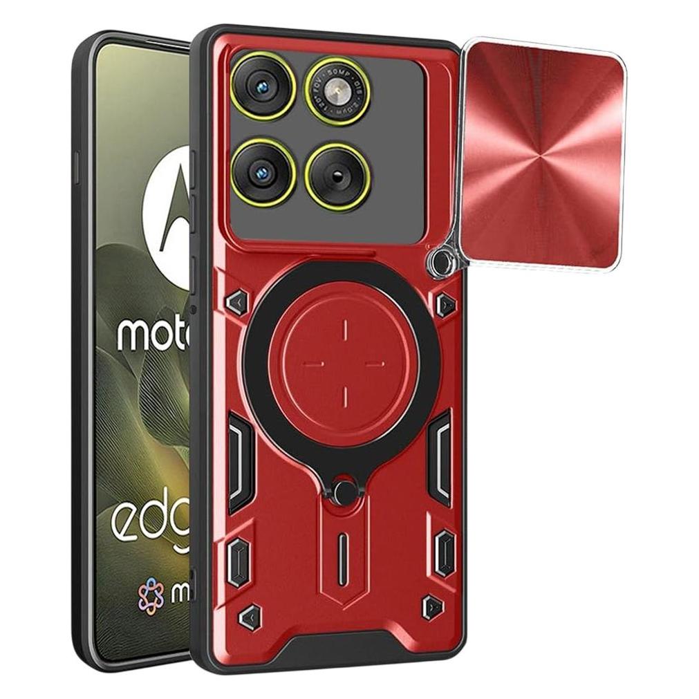 Techsuit - CamGuard Pro - Motorola Edge 70 - Red (Motorola Edge 70) (64980598)