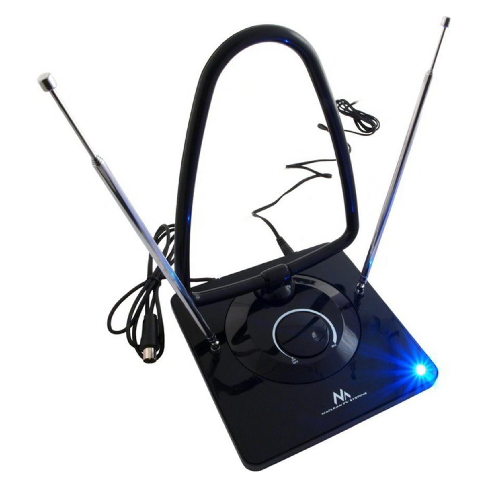 Maclean MCTV-963 MCTV-963 Videoantenne (Zimmerantenne, 45 dB, DVB-T / -T2, UKW / MW / LW) (MCTV-963)