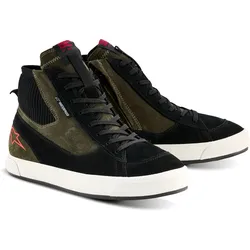 Alpinestars Stated, Schuhe Drystar - Schwarz/Weiß/Dunkelgrün - 6
