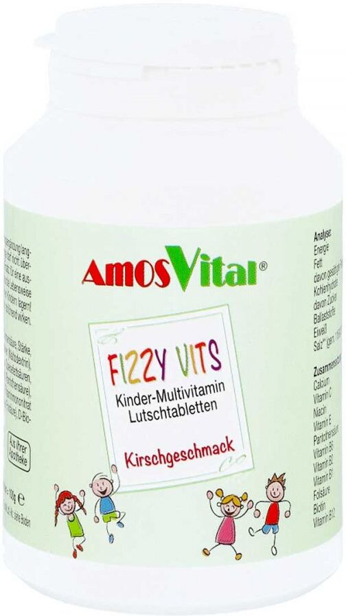 Fizzy Vits Kindervitamine Amosvital Lutschtabletten 50stk