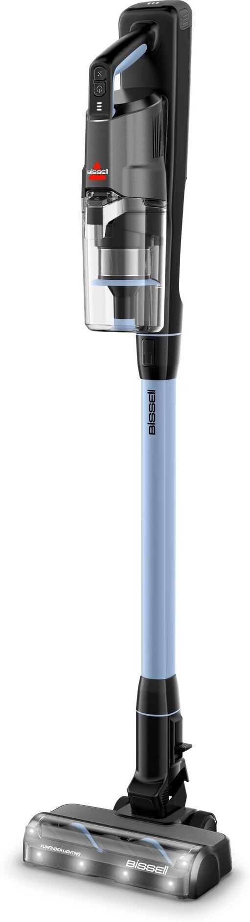 BISSELL Akku-Stielstaubsauger "PowerClean FurFinder Select", blau (blau, schwarz), Akkusauger, Akku-Stielstaubsauger blau, schwarz Einheitsgröße