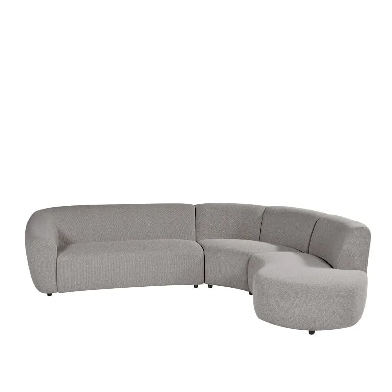 Label51 Hoekbank Florence Mushroom Boucle Rechts