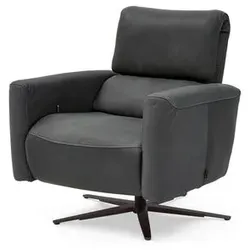 Musterring Sessel MR 261 Leder Grau Graphit S (Small)