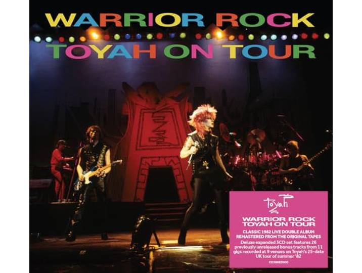 WARRIOR ROCK - TOYAH ON TOUR 3CD EXPANDED EDITION