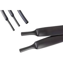Hongshang HRA2 200/65 Schrumpfschlauch mit Kleber Schwarz 200 mm 65 mm Schrumpfrate:4:1 1.22 m