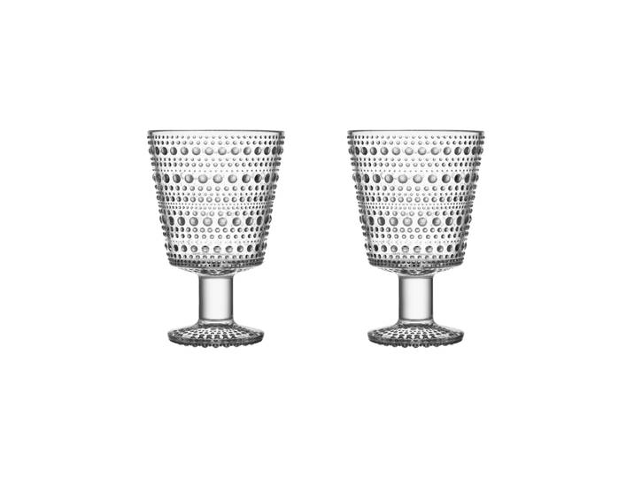 Iittala - Verre à vin Kastehelmi - Transparent - Verre pressé - Designer Oiva Toikka