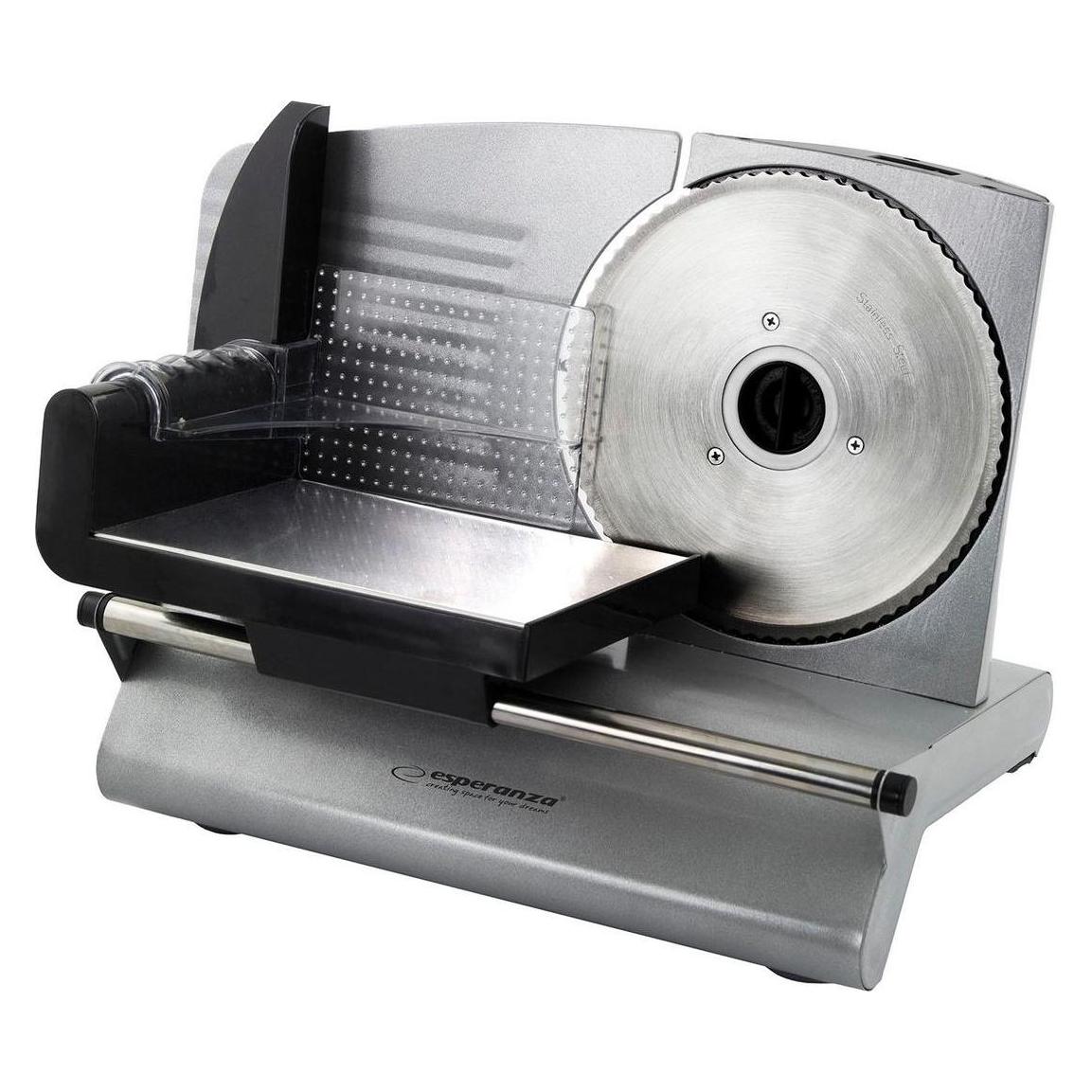 Esperanza EKM018K Schneidemaschine Elektro Edelstahl Chrom (EKM018K)