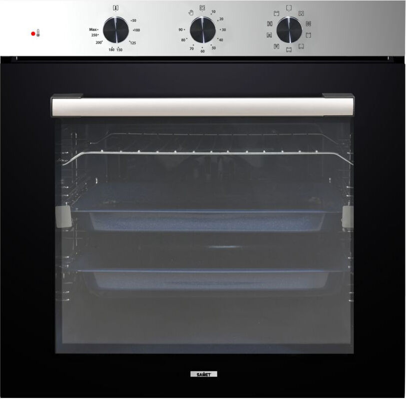 samet Vinland85 Forno Elettrico Da Incasso Ventilato Multifunzione 85 Litri 60 Cm Classe B Colore Inox - Vinland85