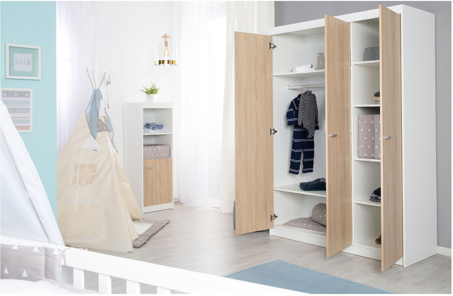 ROBA Kleiderschrank »Gabriella, 3-türig