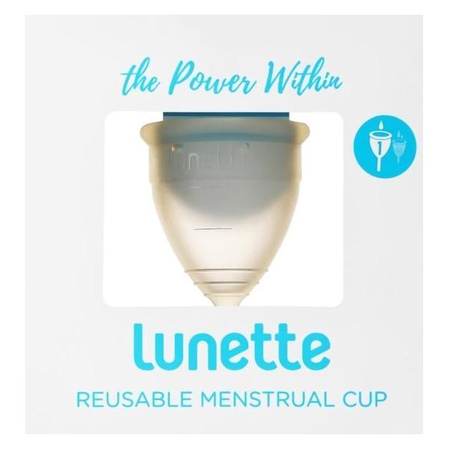 Lunette Menstruationstasse klar (1) (Lunette_klar_1)