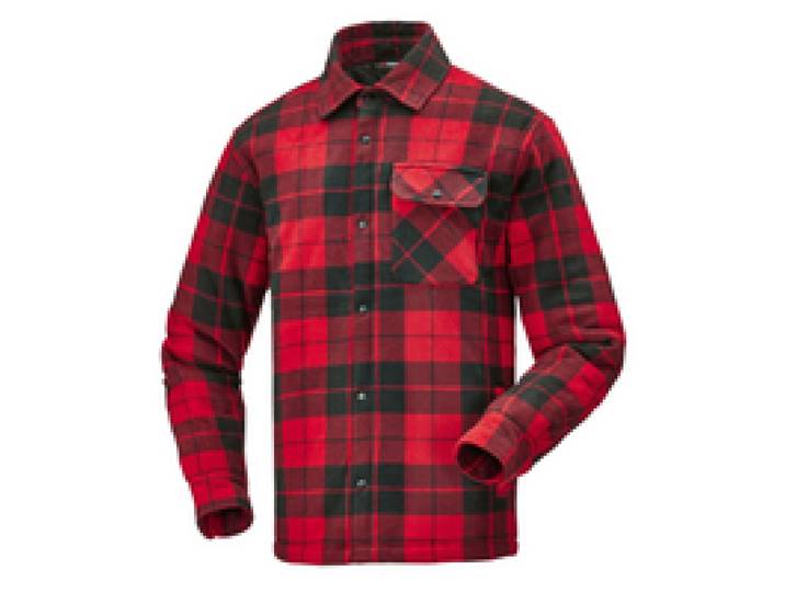 PARKSIDE® Surchemise homme à carreaux (rouge, L)