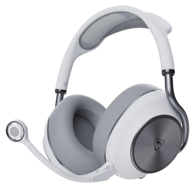 Turtle Beach Stealth Pro II Wireless Premium-Multiplattform-Gaming-Headset für Xbox Series X oder S, PS5, PS4, PC, Hi-Res 24-bit Audio, Geräuschunterdrückung, Weiß, Kabellos, 10 - 40000 Hz, Gaming, 393 g, Kopfhörer, Weiß