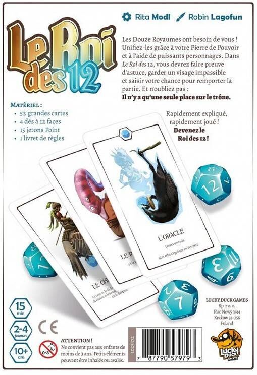 Lucky Duck Games Le Roi des 12