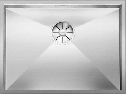 BLANCO ZEROX 550-U, Schrankwaschbecken, Edelstahl, Edelstahl, 60 cm, Deutschland