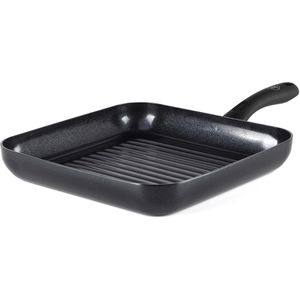 GreenChef Pfanne Diamond Savory Grillpfanne, 28 x 28cm, induktionsgeeignet, antihaftbeschichtet, Aluminium
