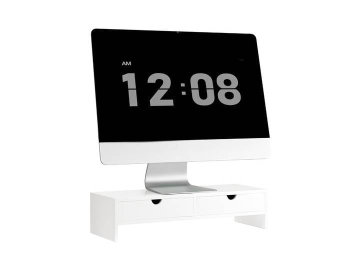 MONITORSTÄNDER Weiß