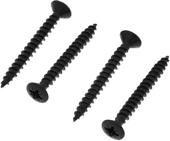 Warwick Screws for Bolt-On Necks Black Schwarz