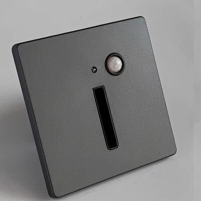 Inspired Finds Smart Motion Sensor LED Stair & Wall Light For Home Illumination gray Slot Sensor (alt) 0.6w warm White (2700 3500k)