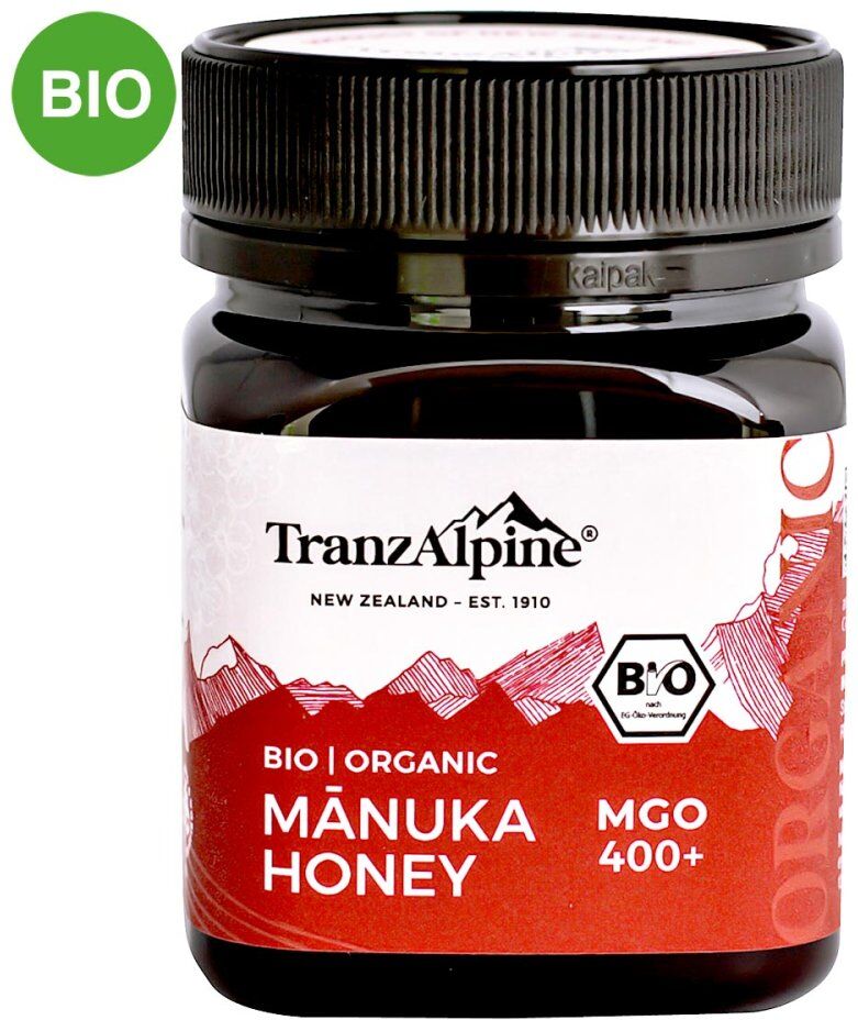 Bio Manuka Honig Mgo 400+ Tranzalpine 250g