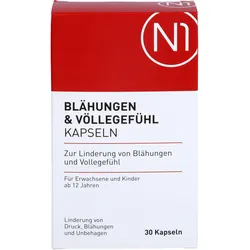 N1 Blähungen & Völlegefühl Kapseln 30 ST
