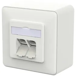 Metz Connect RJ45 Anschlussdose LSA++ 130E380027-I