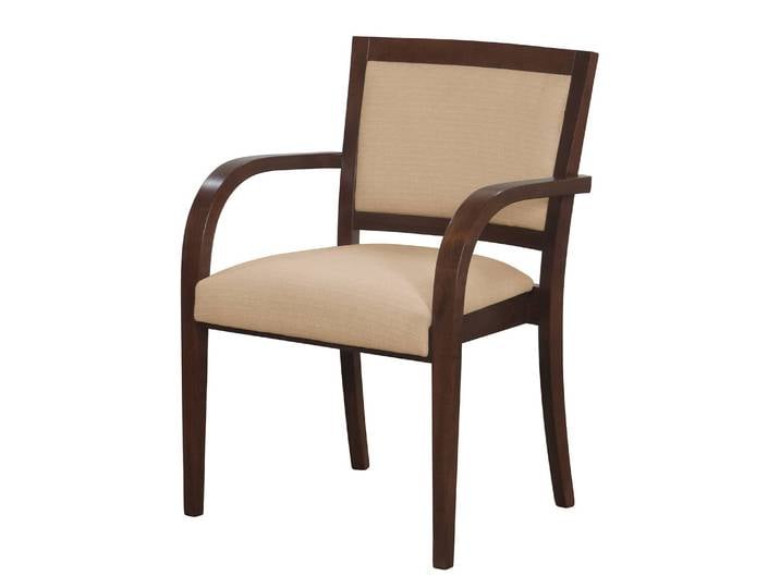 Chaise à accoudoirs Prado 60 x 87 x 57cm Beige