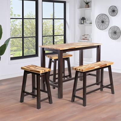 Boraam Sonoma Wood 4-piece Pub Set With Table