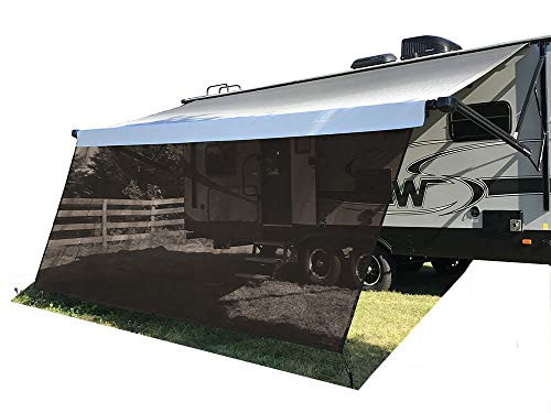 Tentproinc RV luifel zonnescherm Bruin gaas UV-blokkerend voor 16' luifel