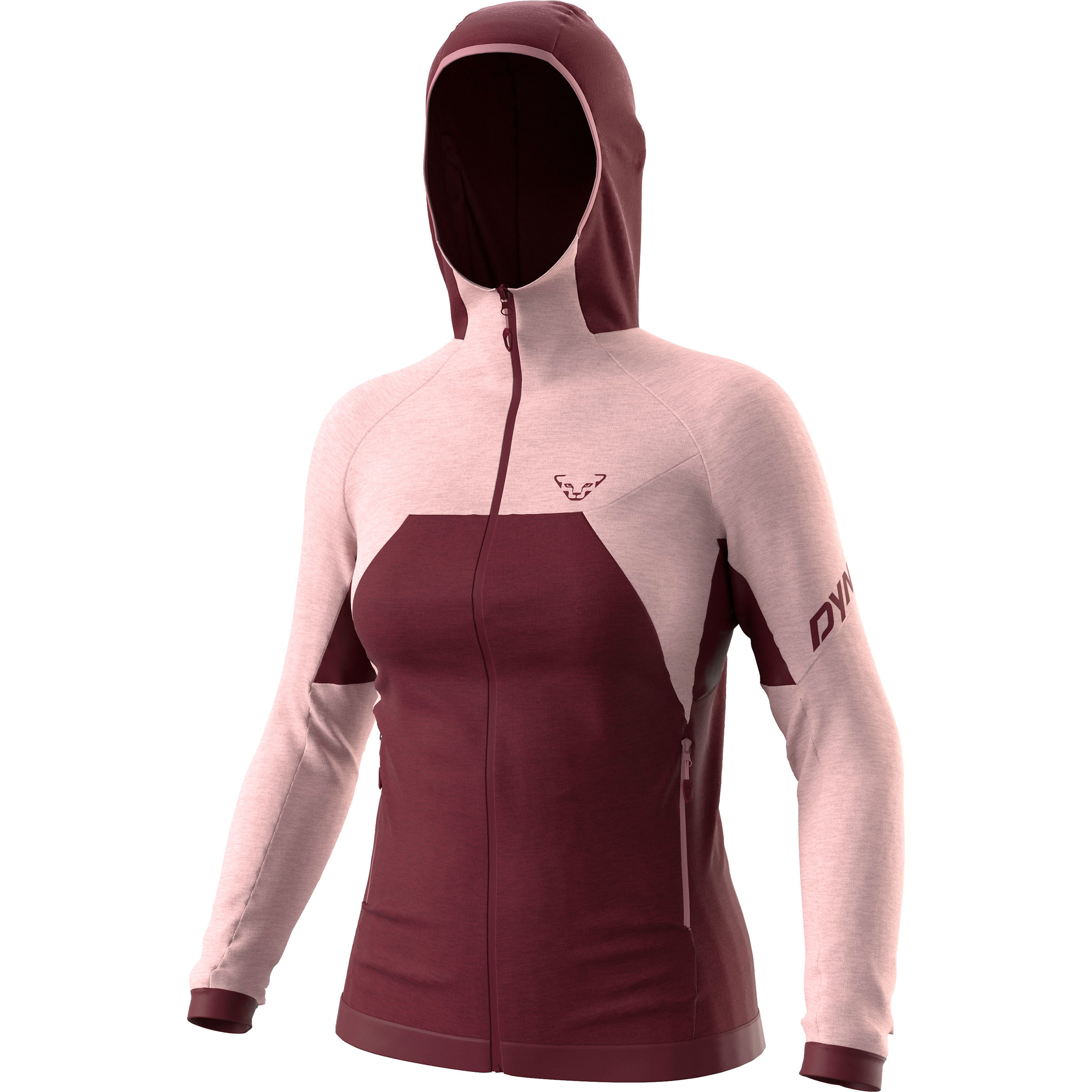 Dynafit Tour Wool Thermal Damen Skitourenjacke pink Größe S Trekking Hautfreundlich Merinowolle