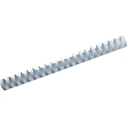 GBC Binderücken 21 Ringe 14mm weiß VE=12x100 Stück