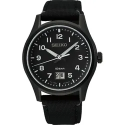 Seiko Conceptual Series Herrenuhr Klassik SUR571P1 - schwarz - 39,5mm