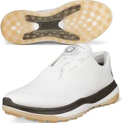 Ecco Golf LT1 BOA Herren Golfschuh weiss/braun